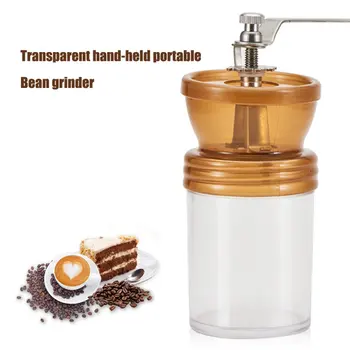 Bistra ručni mlin za kavu s podesivim keramičkim jezgrom od 304 nehrđajućeg čelika, prati ručno aparat, kuhinjski aparat